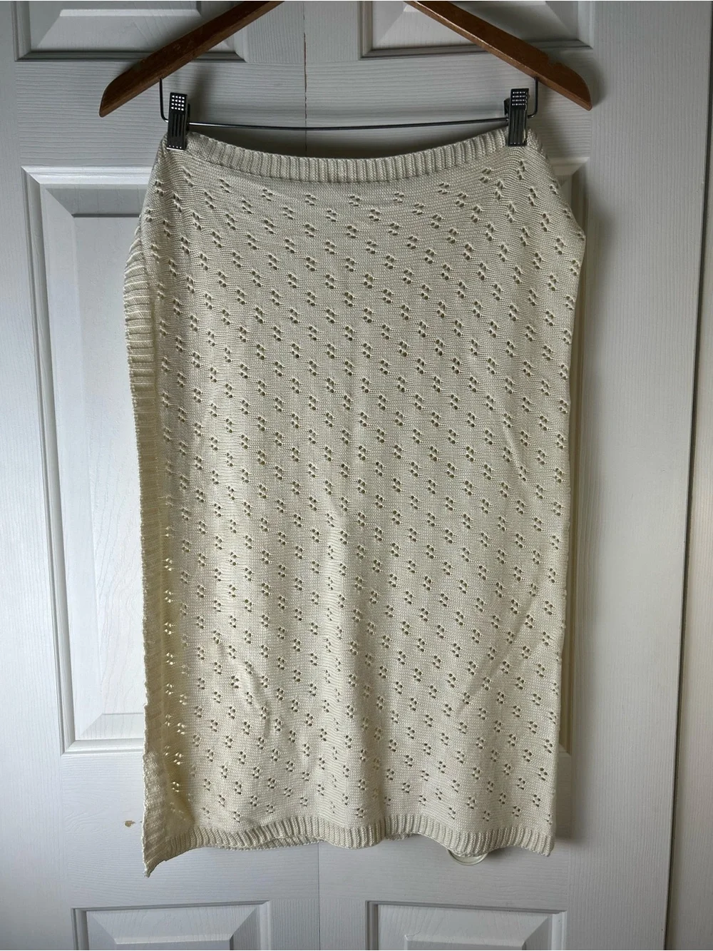 Bonbini New York Light Yellow Baby Blanket Open Knit Rayon Bamboo Cotton Blend